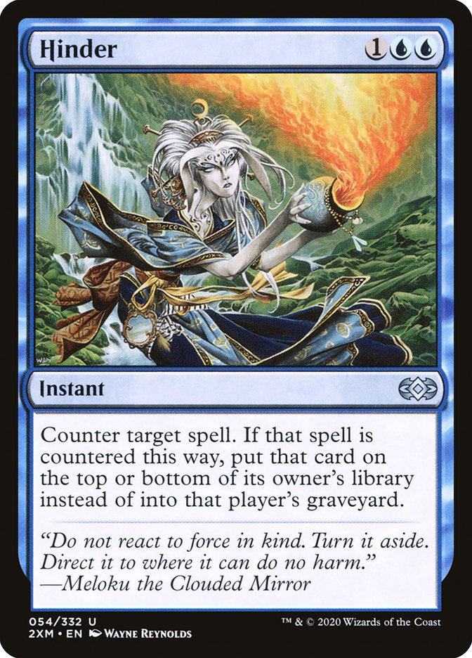 Hinder [Double Masters] | Card Citadel