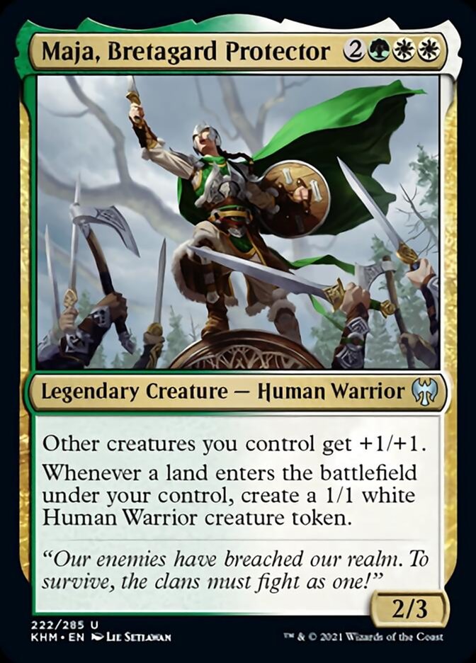 Maja, Bretagard Protector [Kaldheim] | Card Citadel