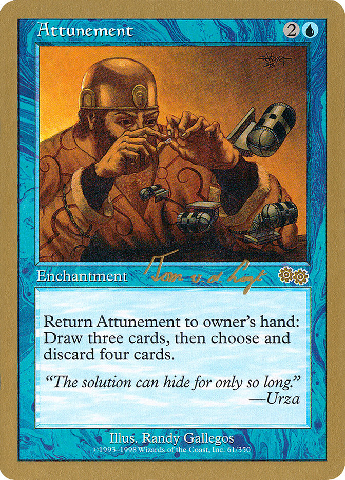 Attunement (Tom van de Logt) [World Championship Decks 2000] | Card Citadel