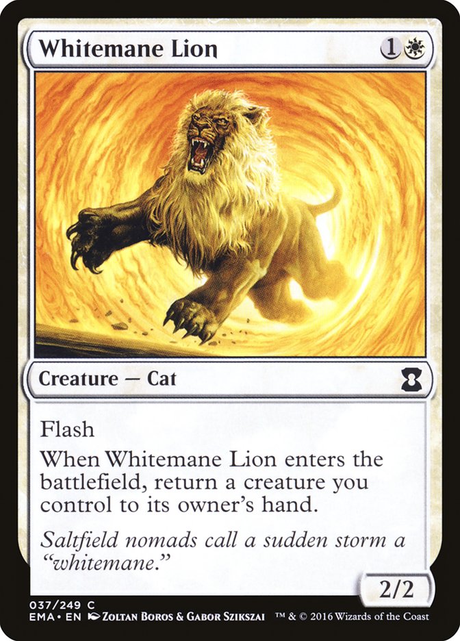 Whitemane Lion [Eternal Masters] | Card Citadel