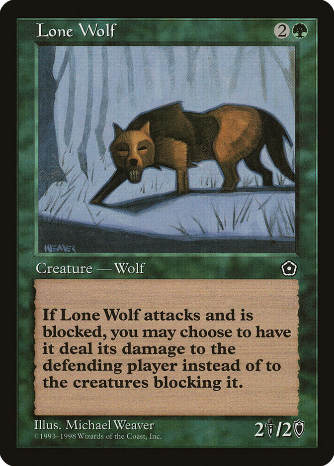 Lone Wolf [Portal Second Age] | Card Citadel