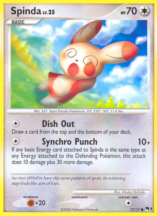 Spinda (17/17) [POP Series 7] | Card Citadel