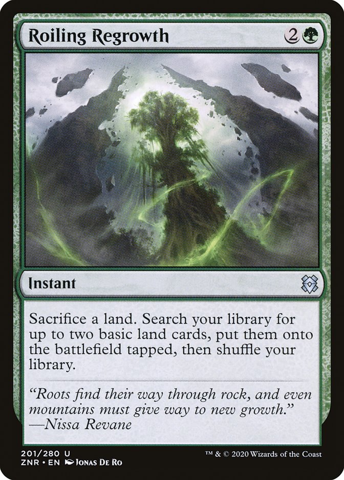 Roiling Regrowth [Zendikar Rising] | Card Citadel