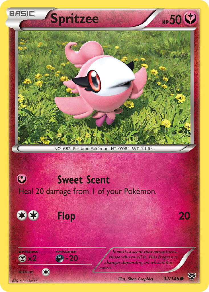 Spritzee (92/146) [XY: Base Set] | Card Citadel