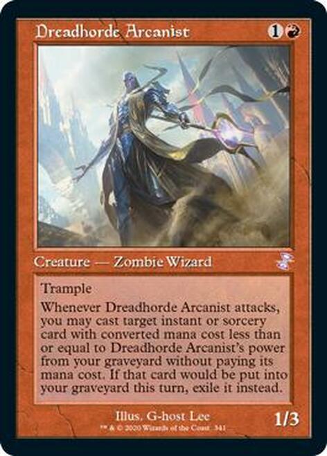 Dreadhorde Arcanist (Timeshifted) [Time Spiral Remastered] | Card Citadel