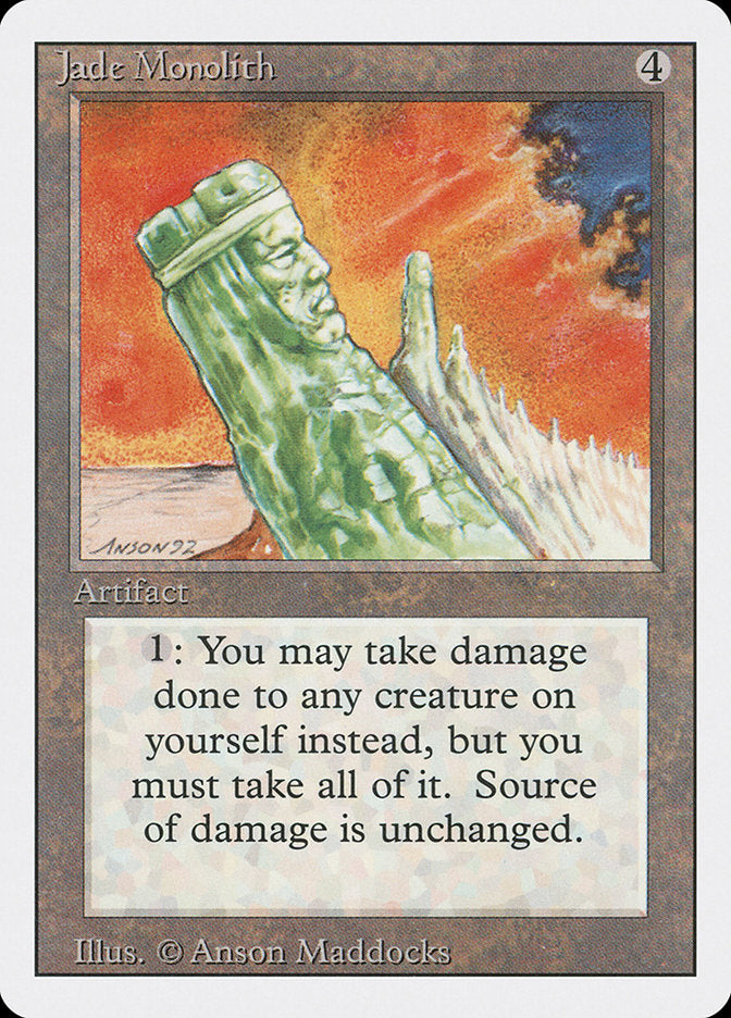 Jade Monolith [Revised Edition] | Card Citadel