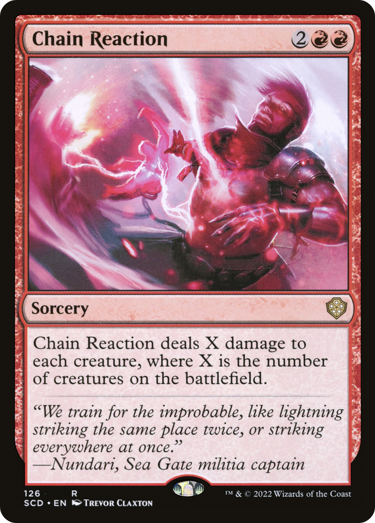 Chain Reaction [Starter Commander Decks] | Card Citadel