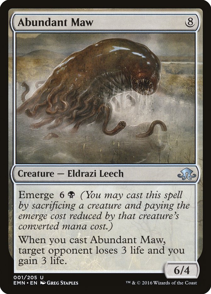 Abundant Maw [Eldritch Moon] | Card Citadel