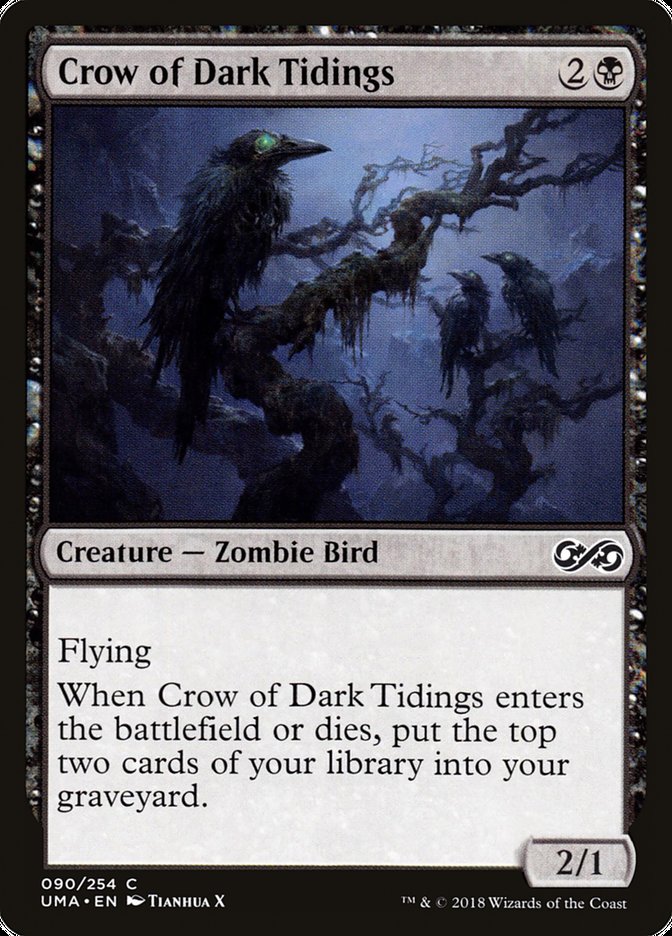 Crow of Dark Tidings [Ultimate Masters] | Card Citadel