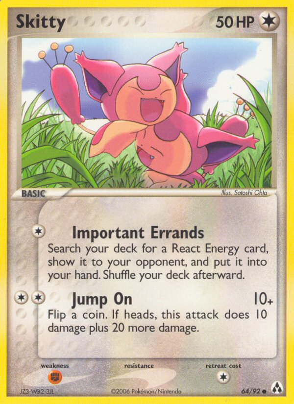 Skitty (64/92) [EX: Legend Maker] | Card Citadel