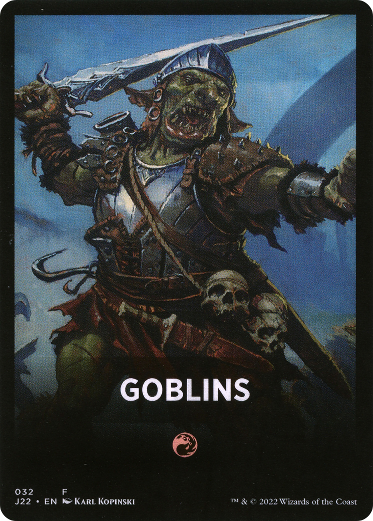 Goblins Theme Card [Jumpstart 2022 Front Cards] | Card Citadel