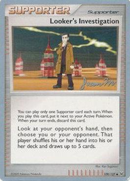 Looker's Investigation (109/127) (Queengar - Jason Martinez) [World Championships 2009] | Card Citadel