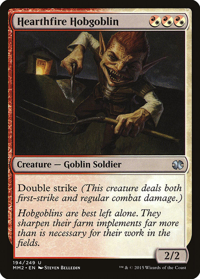 Hearthfire Hobgoblin [Modern Masters 2015] | Card Citadel