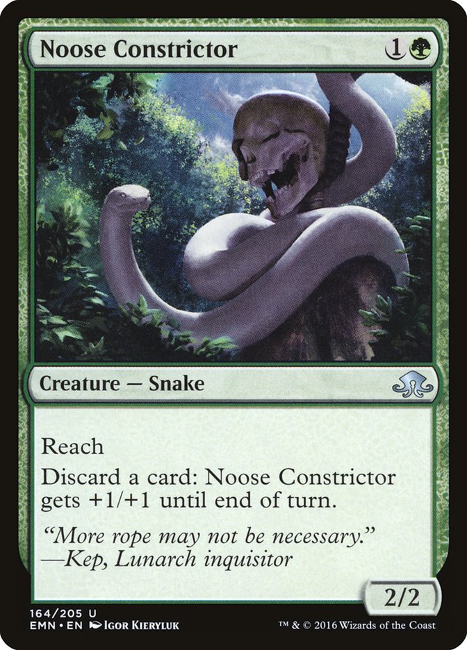 Noose Constrictor [Eldritch Moon] | Card Citadel