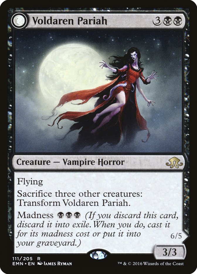 Voldaren Pariah // Abolisher of Bloodlines [Eldritch Moon] | Card Citadel