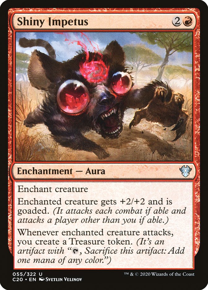 Shiny Impetus [Commander 2020] | Card Citadel