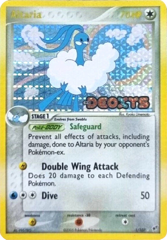 Altaria (1/107) (Stamped) [EX: Deoxys] | Card Citadel