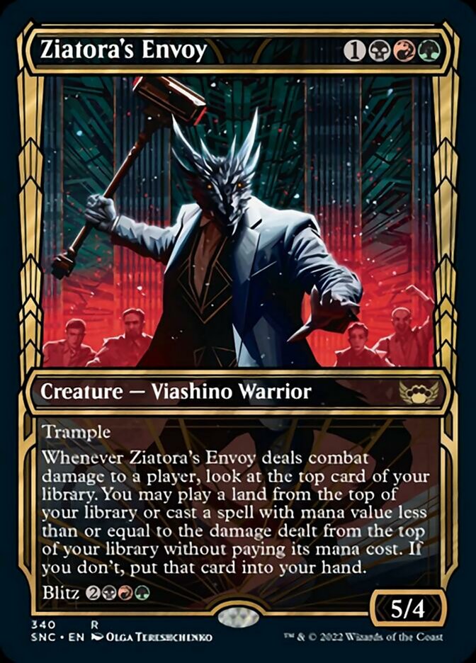 Ziatora's Envoy (Showcase Golden Age) [Streets of New Capenna] | Card Citadel