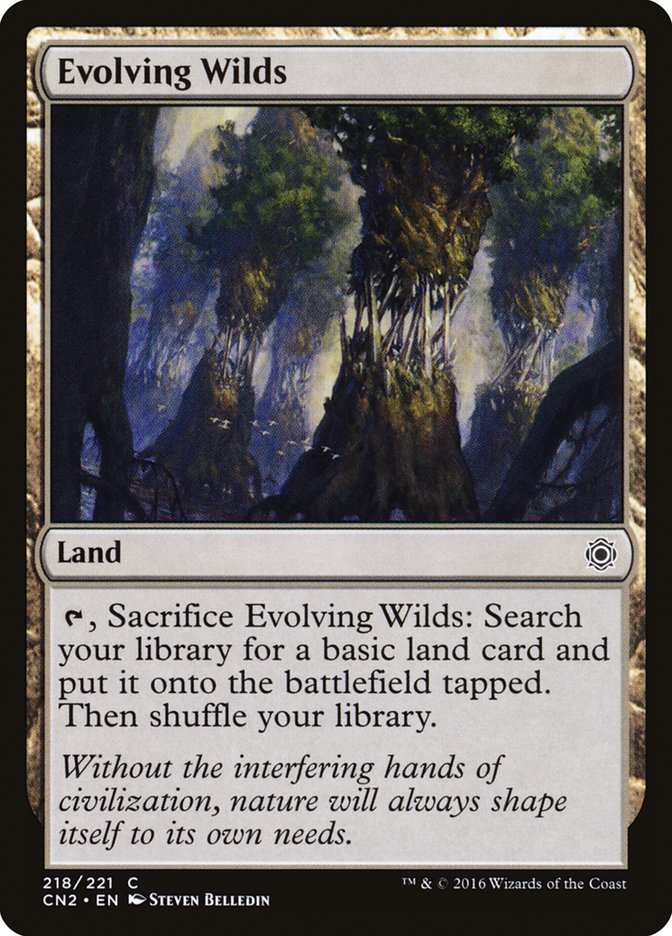 Evolving Wilds [Conspiracy: Take the Crown] | Card Citadel