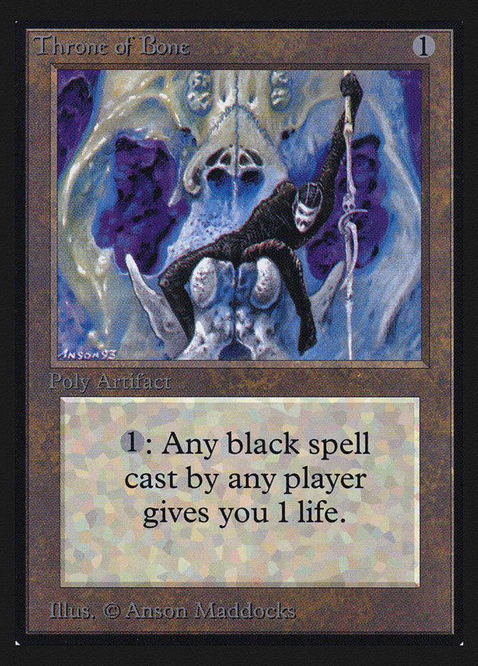 Throne of Bone (IE) [Intl. Collectors’ Edition] | Card Citadel