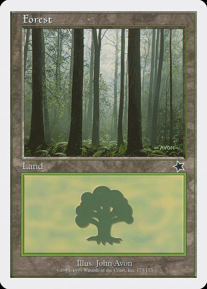 Forest (173) [Starter 1999] | Card Citadel