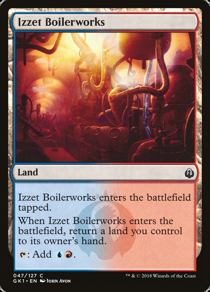 Izzet Boilerworks [GRN Guild Kit] | Card Citadel