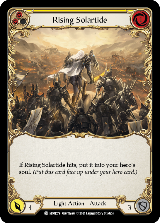 Rising Solartide (Yellow) [MON079] 1st Edition Normal | Card Citadel
