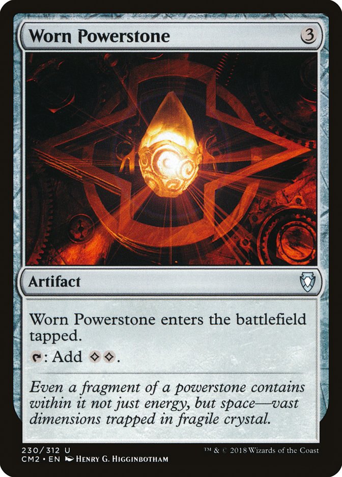 Worn Powerstone [Commander Anthology Volume II] | Card Citadel