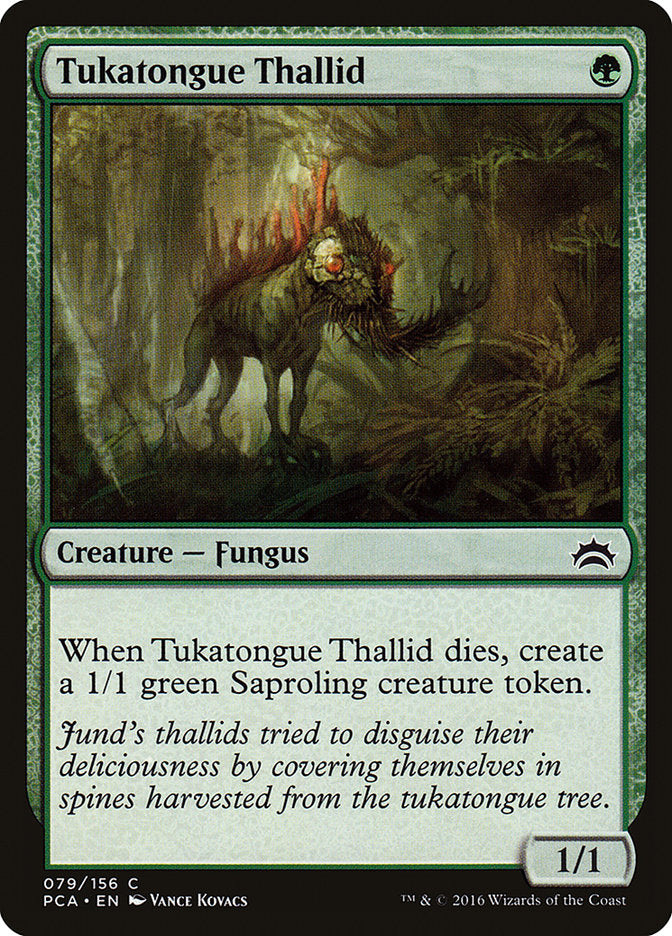 Tukatongue Thallid [Planechase Anthology] | Card Citadel