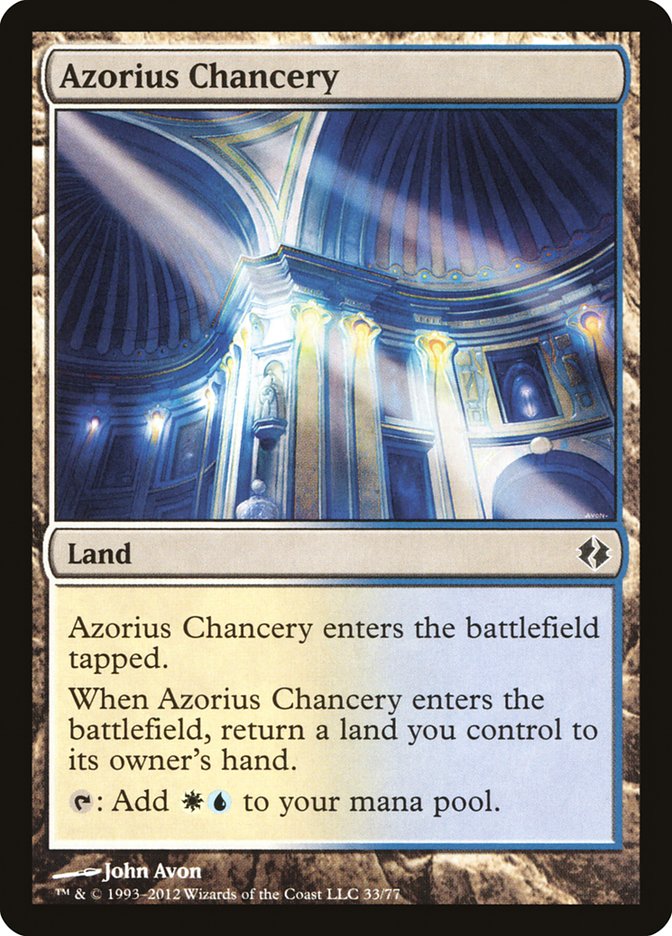 Azorius Chancery [Duel Decks: Venser vs. Koth] | Card Citadel