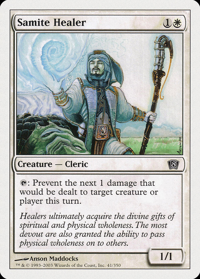 Samite Healer [Eighth Edition] | Card Citadel