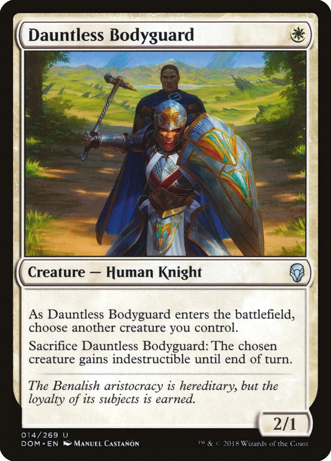 Dauntless Bodyguard [Dominaria] | Card Citadel