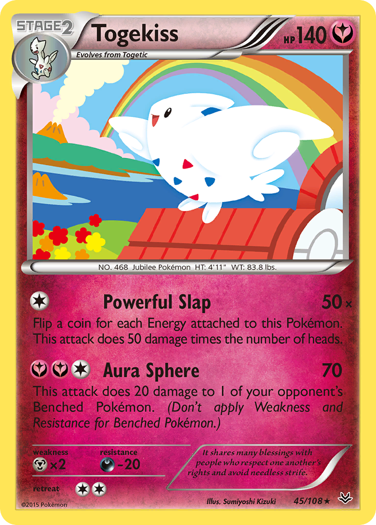 Togekiss (45/108) [XY: Roaring Skies] | Card Citadel