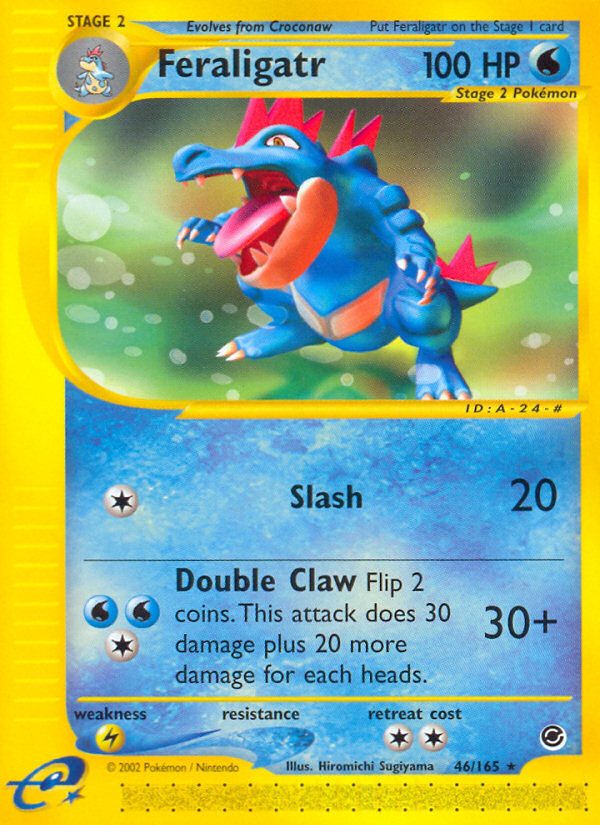 Feraligatr (46/165) [Expedition: Base Set] | Card Citadel