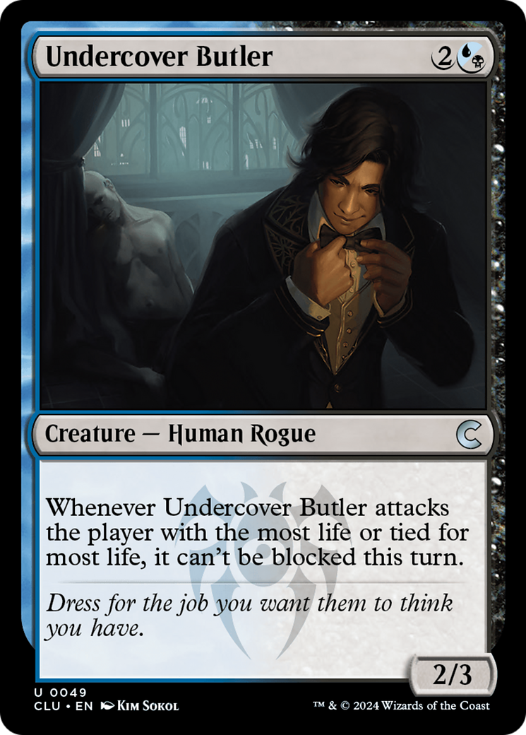 Undercover Butler [Ravnica: Clue Edition] | Card Citadel