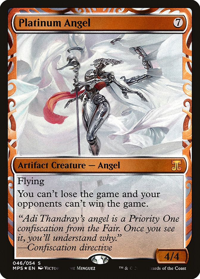 Platinum Angel [Kaladesh Inventions] | Card Citadel