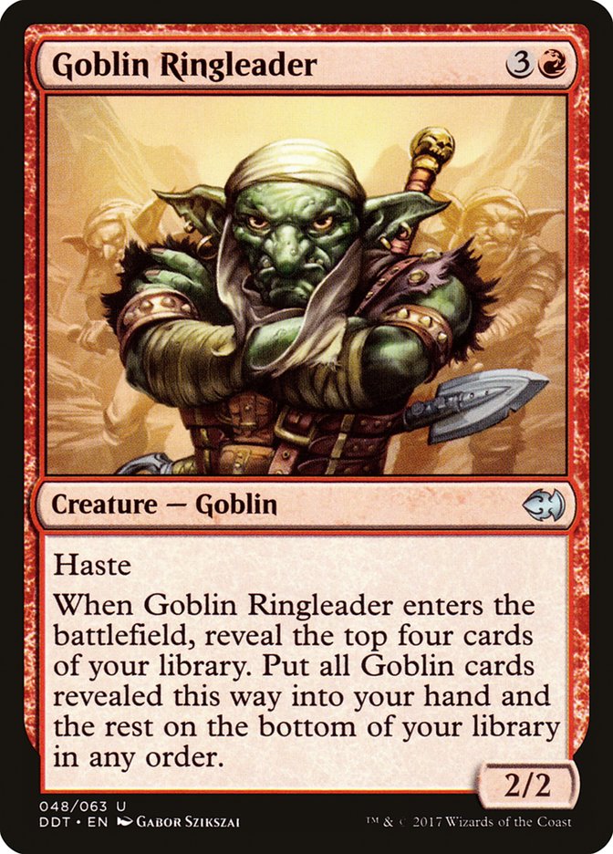 Goblin Ringleader [Duel Decks: Merfolk vs. Goblins] | Card Citadel