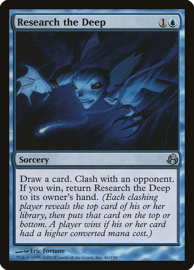 Research the Deep [Morningtide] | Card Citadel