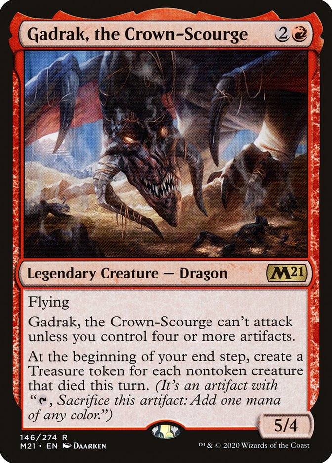 Gadrak, the Crown-Scourge [Core Set 2021] | Card Citadel