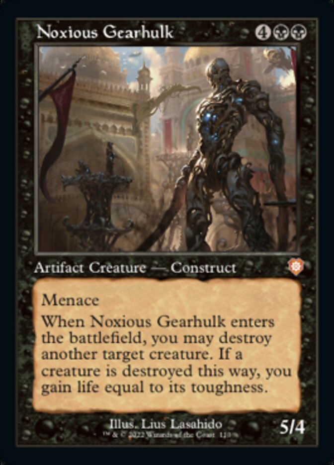 Noxious Gearhulk (Retro) [The Brothers' War Commander] | Card Citadel