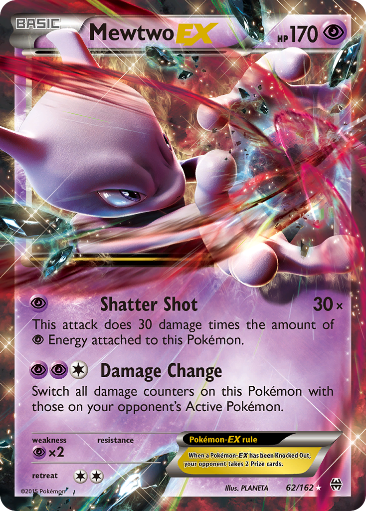 Mewtwo EX (62/162) [XY: BREAKthrough] | Card Citadel