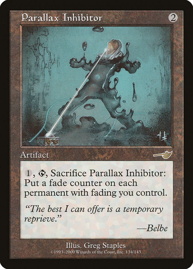 Parallax Inhibitor [Nemesis] | Card Citadel