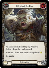 Primeval Bellow (Red) [U-WTR035] (Welcome to Rathe Unlimited)  Unlimited Normal | Card Citadel