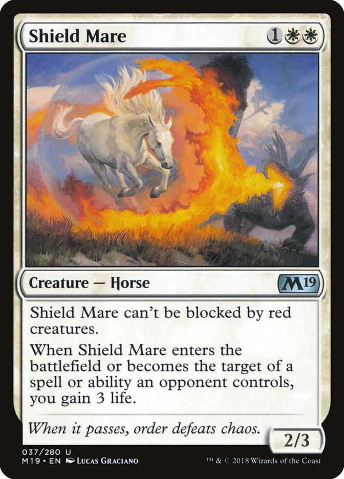 Shield Mare [Core Set 2019] | Card Citadel