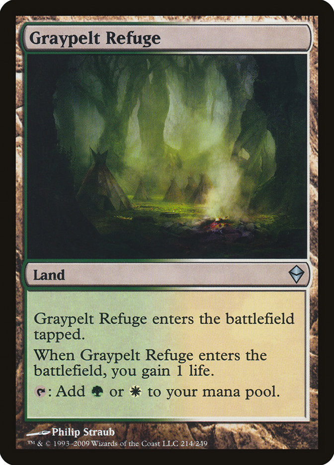 Graypelt Refuge [Zendikar] | Card Citadel