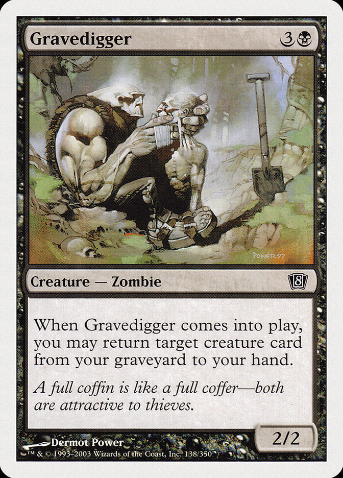 Gravedigger [Eighth Edition] | Card Citadel