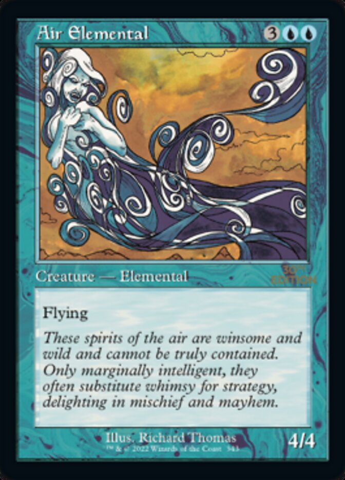 Air Elemental (Retro) [30th Anniversary Edition] | Card Citadel