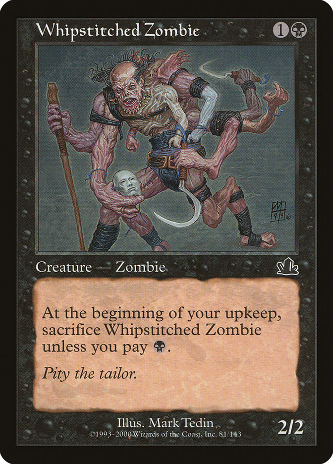 Whipstitched Zombie [Prophecy] | Card Citadel