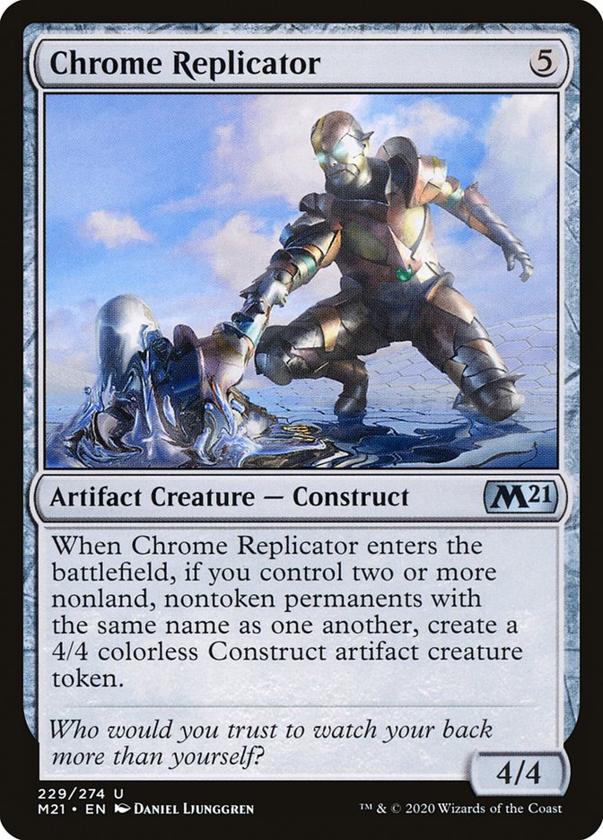 Chrome Replicator [Core Set 2021] | Card Citadel