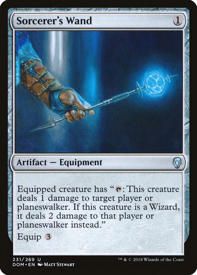 Sorcerer's Wand [Dominaria] | Card Citadel